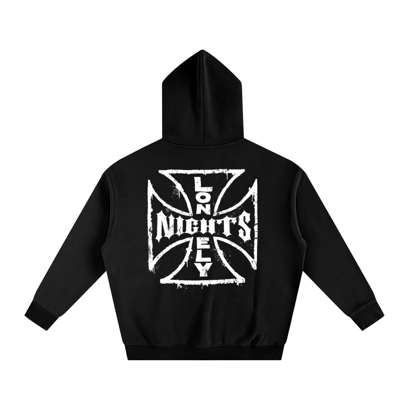 LN Black Oversize Hoodie