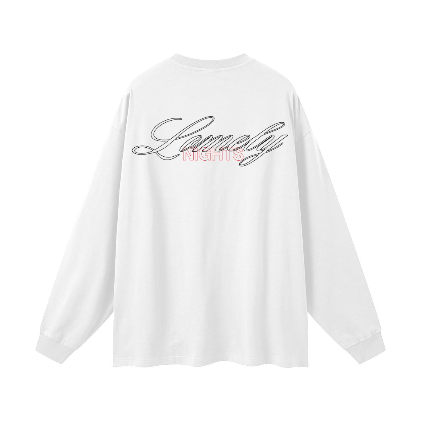 LN White Long Sleeve T-Shirt