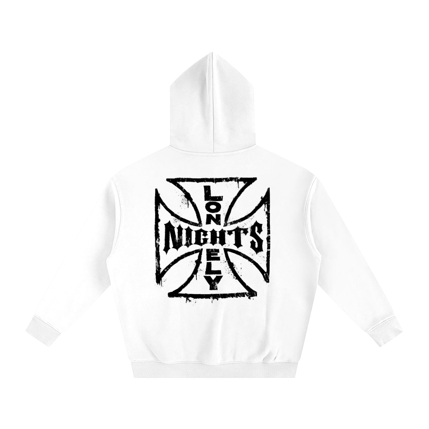LN White Oversize Hoodie