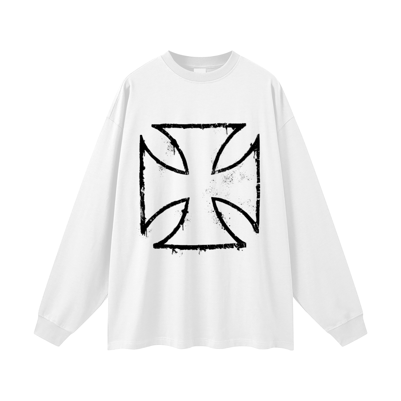 LN White Long Sleeve T-Shirt