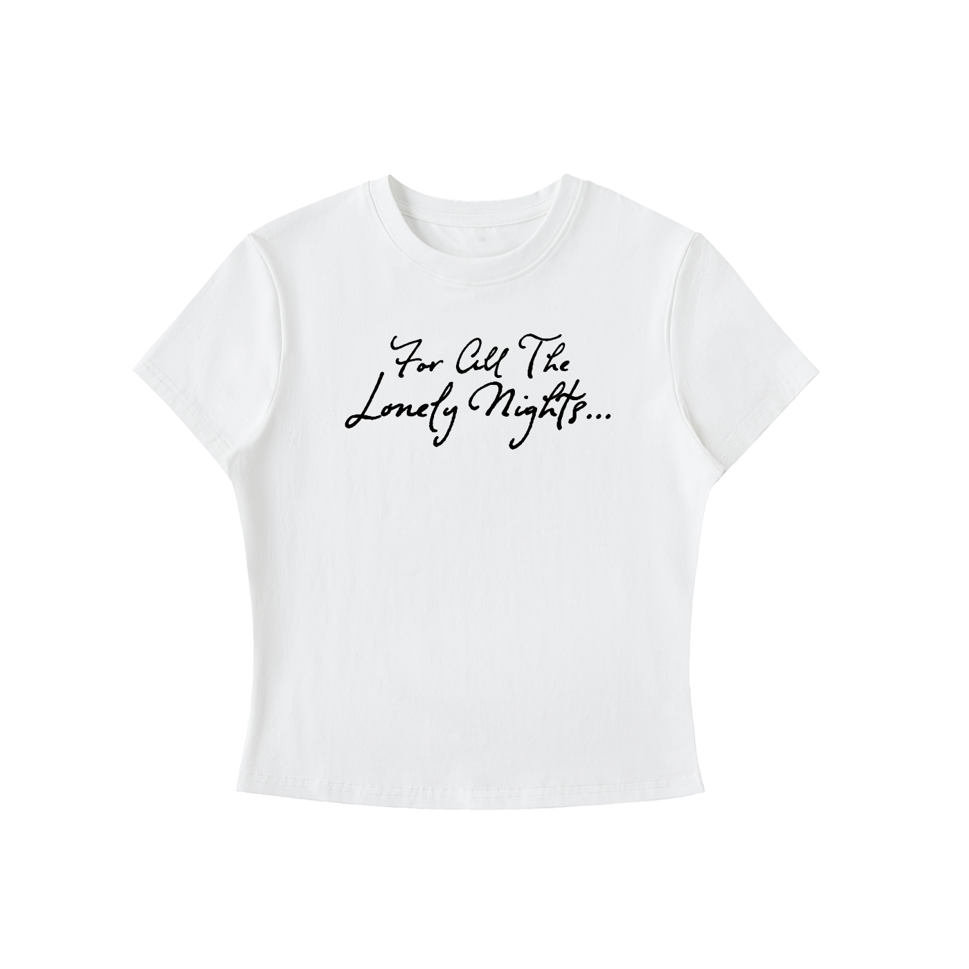 FATLN White Bodycon T-Shirt