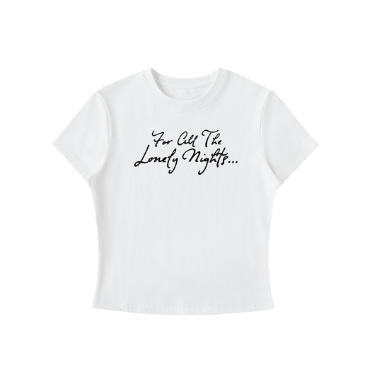 FATLN White Bodycon T-Shirt