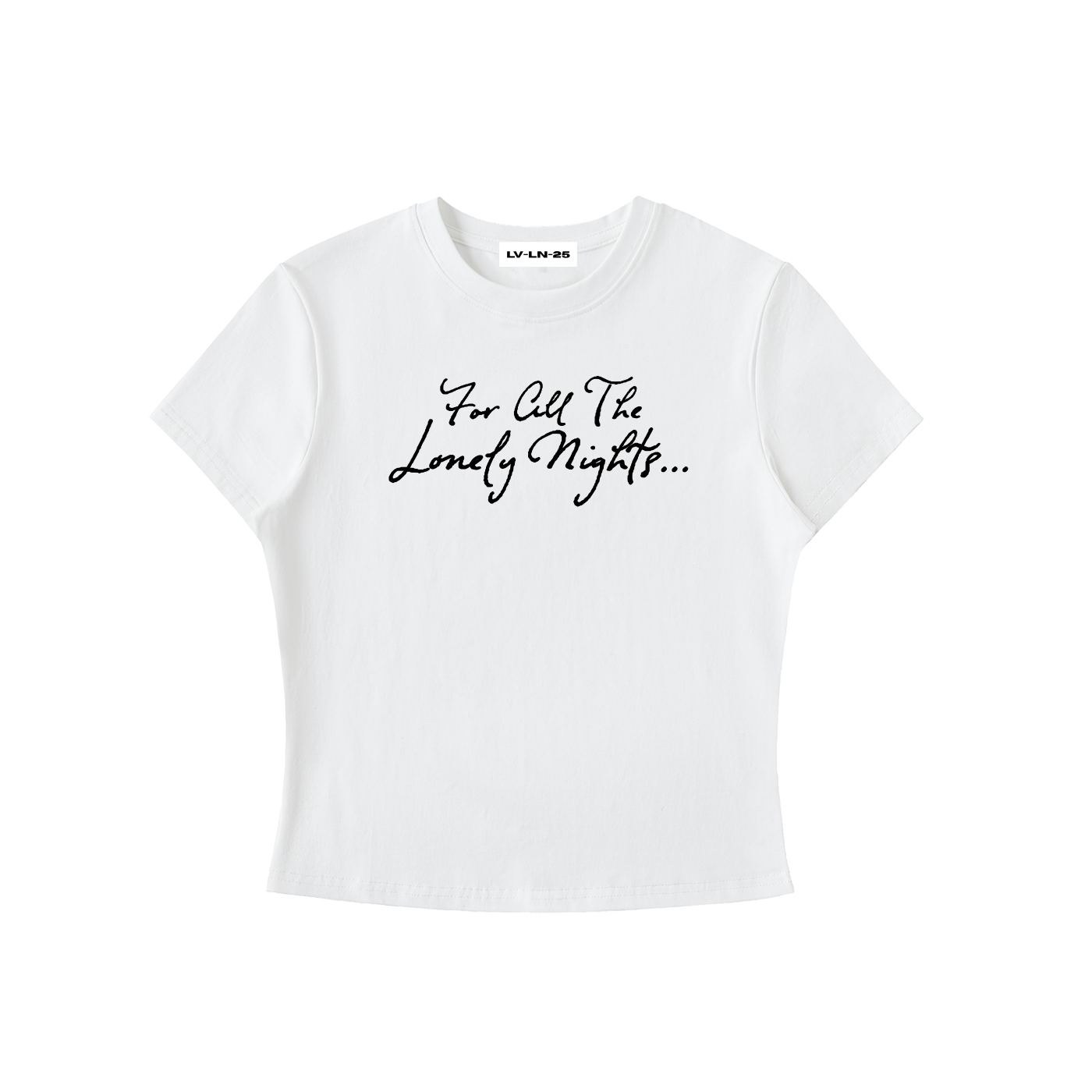 FATLN White Bodycon T-Shirt