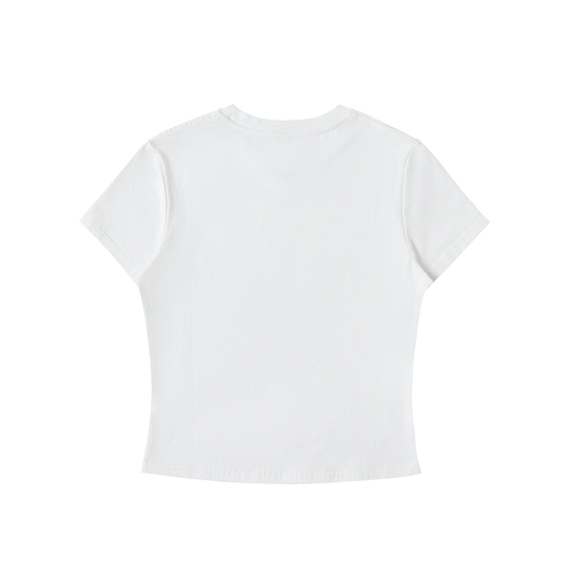 FATLN White Bodycon T-Shirt